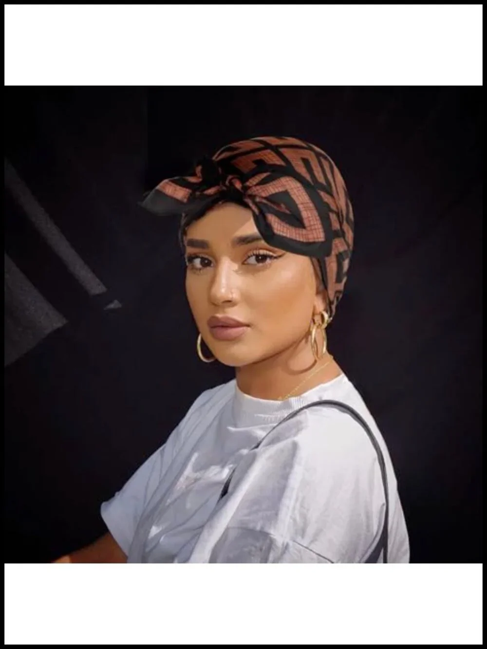 35 inch Square Silk Scarf for Hair Wrapping Sleeping Night Bandana